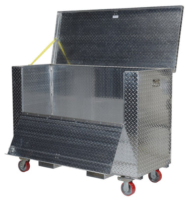 ALUM TOOL BOX FOLD DWN CASTER/FORK 36X60 - Model APTS3660CFFD